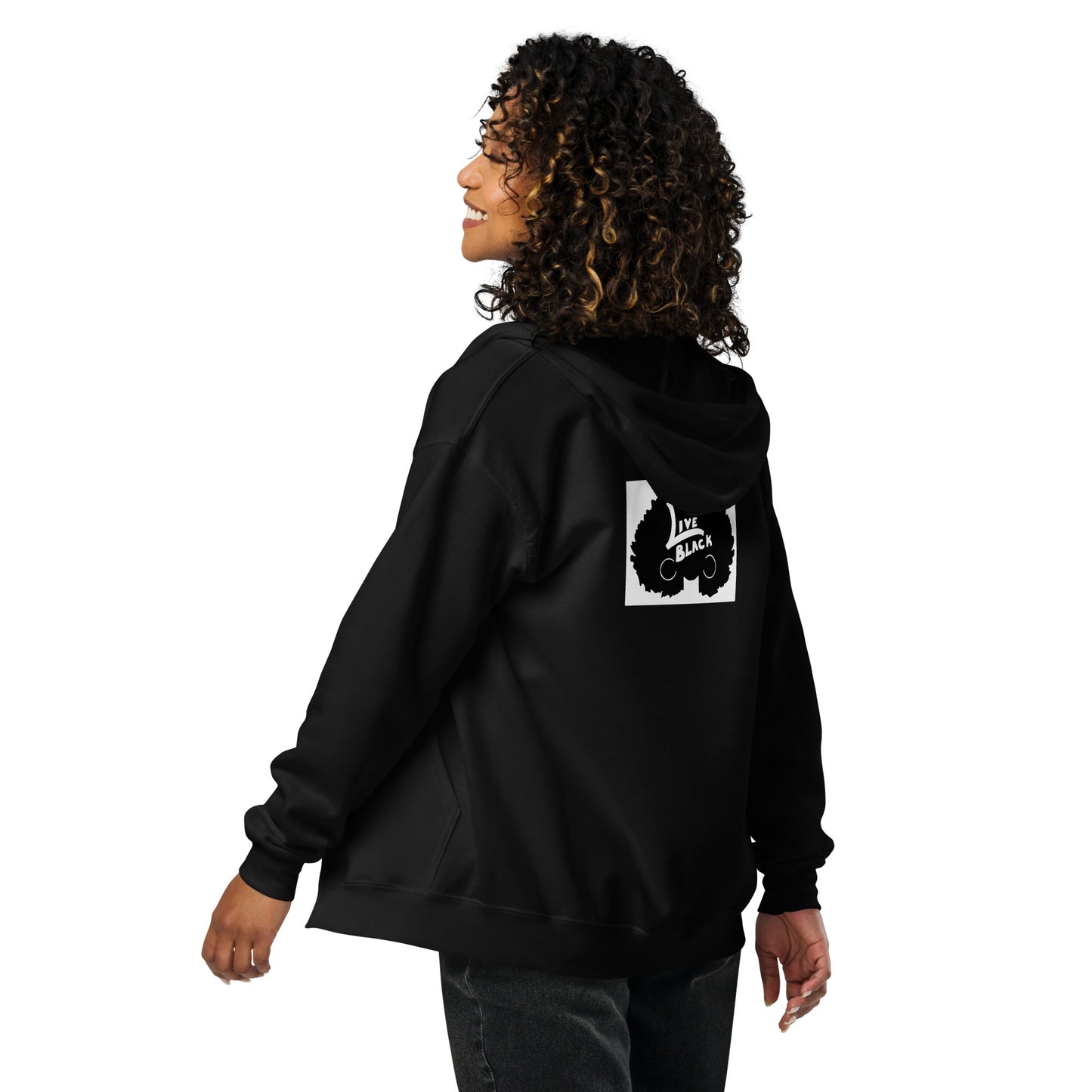 Unisex heavy blend zip hoodie